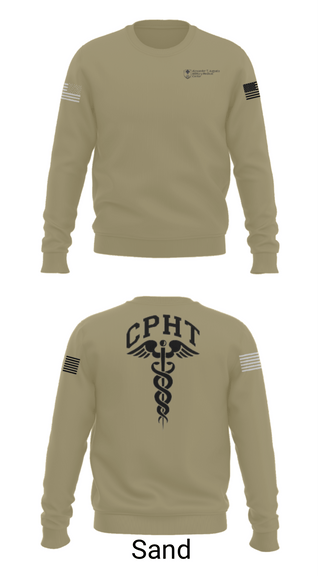 Crew Neck Sweatshirt, ATAMMC Pharmacy, Army, Teamtime, Team time, sublimation, custom sports apparel, team uniforms, spirit wear, spiritwear, sports uniforms, custom shirts, team store, custom team store, fundraiser sports, apparel fundraiser