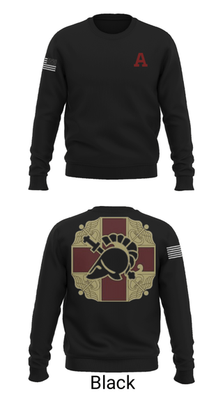 Crew Neck Sweatshirt, US MEDDAC, Army, Teamtime, Team time, sublimation, custom sports apparel, team uniforms, spirit wear, spiritwear, sports uniforms, custom shirts, team store, custom team store, fundraiser sports, apparel fundraiser