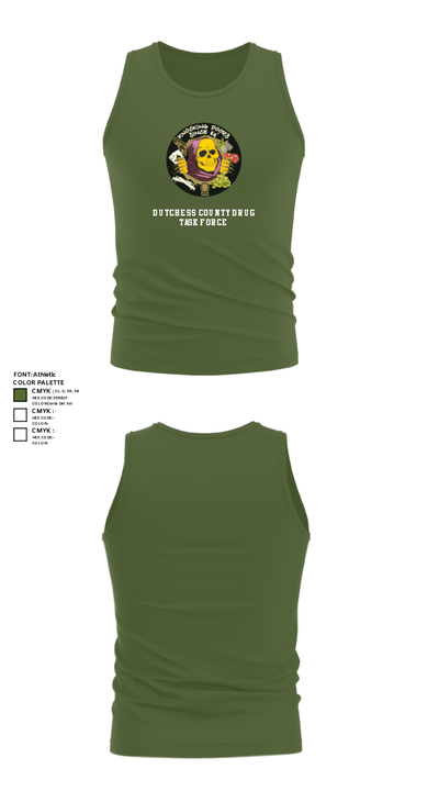 Dutchess County Drug Task Force 69240930 Tank Top - 56