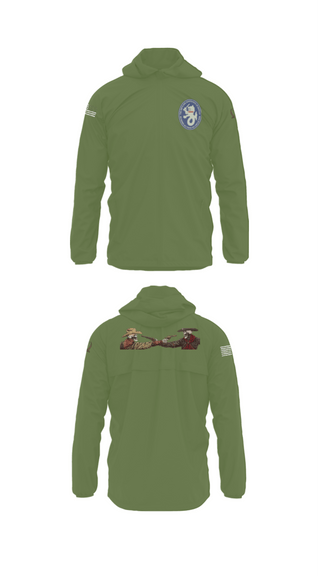 Windbreaker, 1-194 C Co, National Guard, Teamtime, Team time, sublimation, custom sports apparel, team uniforms, spirit wear, spiritwear, sports uniforms, custom shirts, team store, custom team store, fundraiser sports, apparel fundraiser