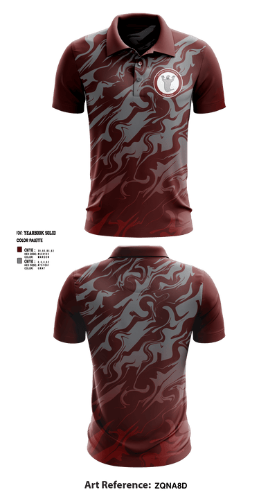 Illinois Valley Central High School Golf 34711683 Short Sleeve Performance Polo - 1
