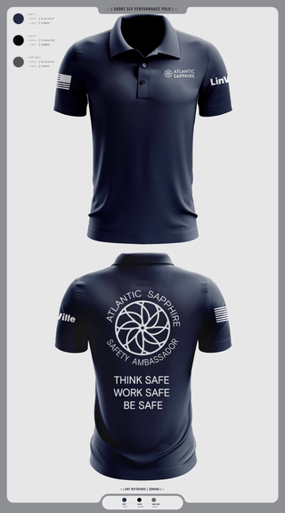 Short Sleeve Performance Polo, LinVille, Navy, Teamtime, Team time, sublimation, custom sports apparel, team uniforms, spirit wear, spiritwear, sports uniforms, custom shirts, team store, custom team store, fundraiser sports, apparel fundraiser