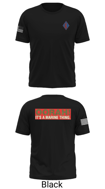 1st Marine Regiment 32808075 Old School Cotton Feel Shirt - 29