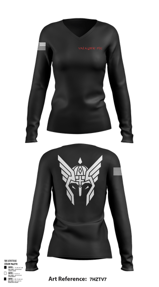 Womens Long Sleeve Vneck Shirt, Evac PLT, RSS, 2CR, , Teamtime, Team time, sublimation, custom sports apparel, team uniforms, spirit wear, spiritwear, sports uniforms, custom shirts, team store, custom team store, fundraiser sports, apparel fundraiser