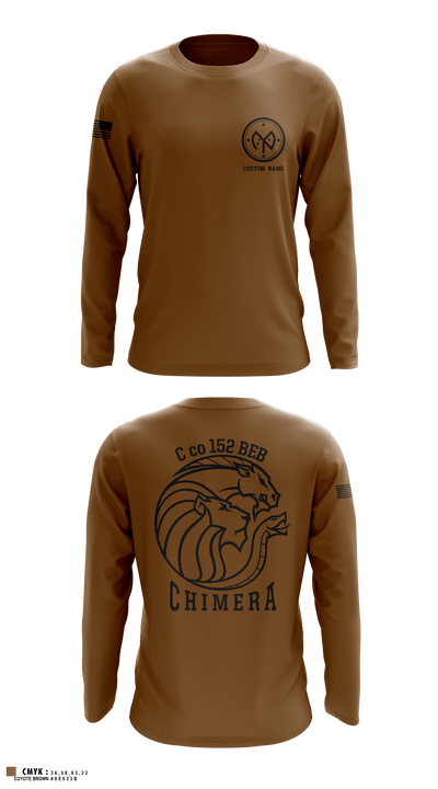 C co 152 BEB 45223010 Long Sleeve Performance Shirt 6