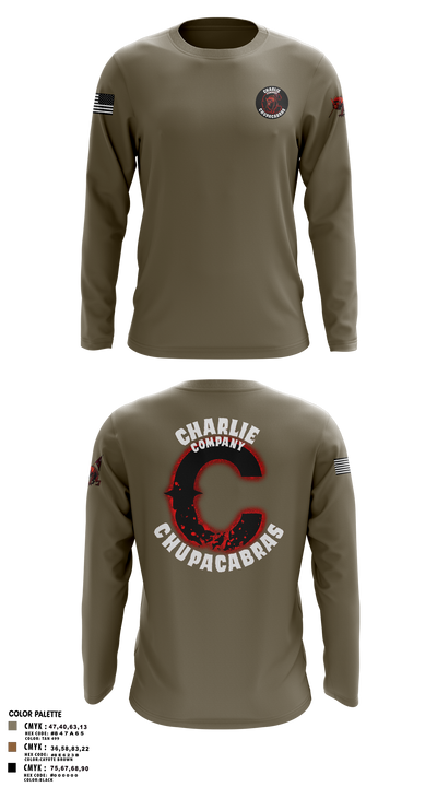 C Co Chupacabras Long Sleeve Performance Shirt 1