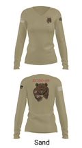 ECHO-88 83597069 Women's Long Sleeve V-neck Shirt - 97