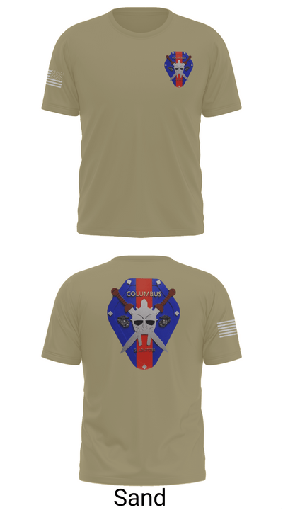OST COLUMBUS, OH 96884956 Old School Cotton Feel Shirt - 89