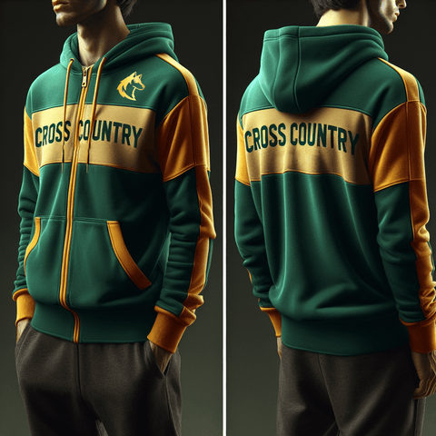 Zip Hoodie, Hope Christian High School Cross Country, Cross Country, Teamtime, Team time, sublimation, custom sports apparel, team uniforms, spirit wear, spiritwear, sports uniforms, custom shirts, team store, custom team store, fundraiser sports, apparel fundraiser