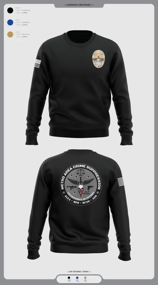 Crew Neck Sweatshirt, SPECIAL OPERATIONS UNIT, Police, Teamtime, Team time, sublimation, custom sports apparel, team uniforms, spirit wear, spiritwear, sports uniforms, custom shirts, team store, custom team store, fundraiser sports, apparel fundraiser