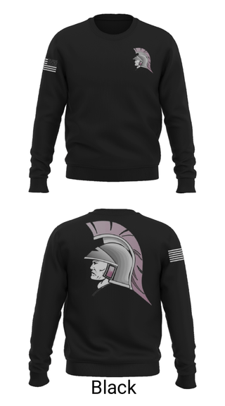 Crew Neck Sweatshirt, Southeast of Saline Trojans, Cross Country, Teamtime, Team time, sublimation, custom sports apparel, team uniforms, spirit wear, spiritwear, sports uniforms, custom shirts, team store, custom team store, fundraiser sports, apparel fundraiser
