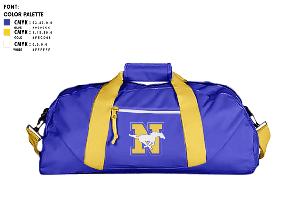 Duffle Bag, Norwood High School Football, Football, Teamtime, Team time, sublimation, custom sports apparel, team uniforms, spirit wear, spiritwear, sports uniforms, custom shirts, team store, custom team store, fundraiser sports, apparel fundraiser