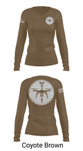 Delta Defense Unit 32292143 Women's Long Sleeve V-neck Shirt - 16