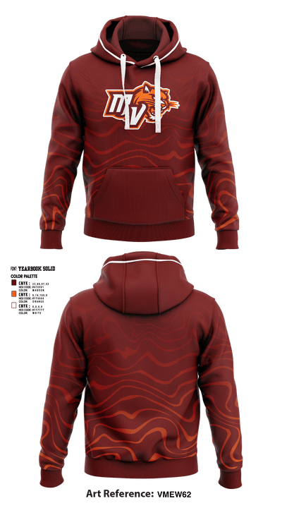 Mountain View High School Basketball 3384029 Hoodie - 1