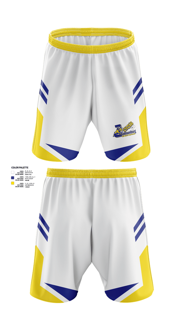 Athletic Shorts With Pockets, Johnsonburg Area Senior High School Band, Spirit Store, Teamtime, Team time, sublimation, custom sports apparel, team uniforms, spirit wear, spiritwear, sports uniforms, custom shirts, team store, custom team store, fundraiser sports, apparel fundraiser