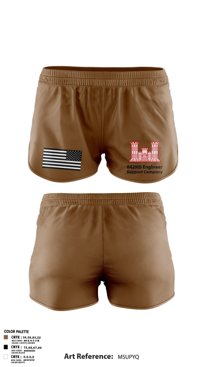 642nd Engineer Support Company 94077997 Ranger Panties - 1