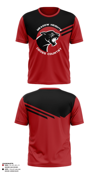 Short Sleeve Performance Shirt, Meadow Heights R-2 High School Cross Country, Cross Country, Teamtime, Team time, sublimation, custom sports apparel, team uniforms, spirit wear, spiritwear, sports uniforms, custom shirts, team store, custom team store, fundraiser sports, apparel fundraiser