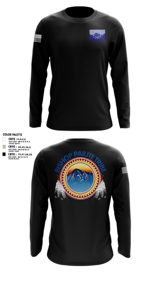 Long Sleeve Performance Shirt, Bishop Paiute EMO/ Hazardous Fiels Reduction, Fire Department, Teamtime, Team time, sublimation, custom sports apparel, team uniforms, spirit wear, spiritwear, sports uniforms, custom shirts, team store, custom team store, fundraiser sports, apparel fundraiser
