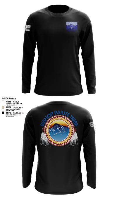 Bishop Paiute EMO/ Hazardous Fiels Reduction 49408789 Long Sleeve Performance Shirt 3