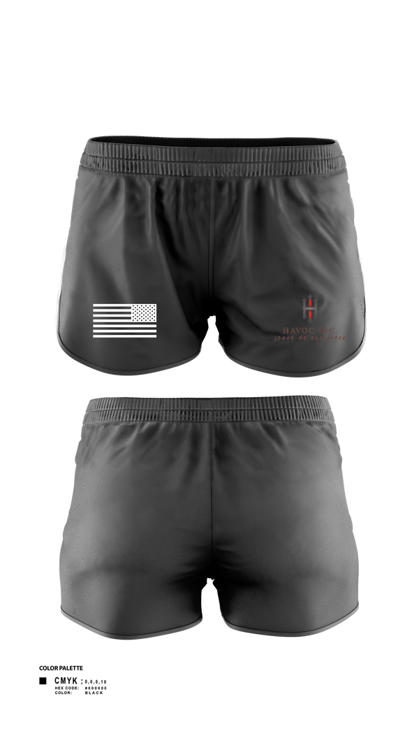 Womens Shorts, HAVOC INC, , Teamtime, Team time, sublimation, custom sports apparel, team uniforms, spirit wear, spiritwear, sports uniforms, custom shirts, team store, custom team store, fundraiser sports, apparel fundraiser