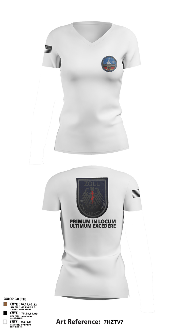 Womens Short Sleeve Vneck Shirt, Bravo Medics Zoll, Police, Teamtime, Team time, sublimation, custom sports apparel, team uniforms, spirit wear, spiritwear, sports uniforms, custom shirts, team store, custom team store, fundraiser sports, apparel fundraiser