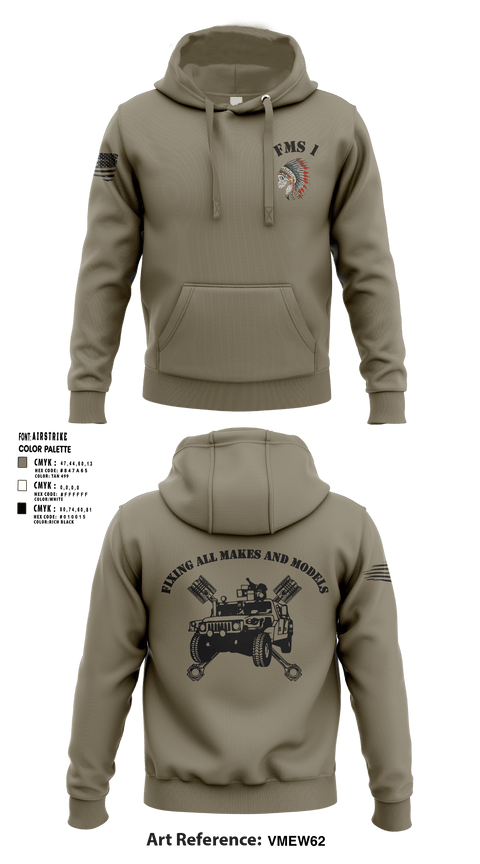 Hoodie, FMS 1, OKARNG, , Teamtime, Team time, sublimation, custom sports apparel, team uniforms, spirit wear, spiritwear, sports uniforms, custom shirts, team store, custom team store, fundraiser sports, apparel fundraiser