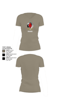 Usasoc 85355509 Women's Short Sleeve V-neck Shirt - 64