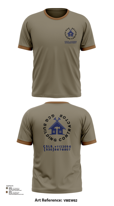 Short Sleeve Performance Shirt, GCG BUILDING CONTRACTOR, , Teamtime, Team time, sublimation, custom sports apparel, team uniforms, spirit wear, spiritwear, sports uniforms, custom shirts, team store, custom team store, fundraiser sports, apparel fundraiser