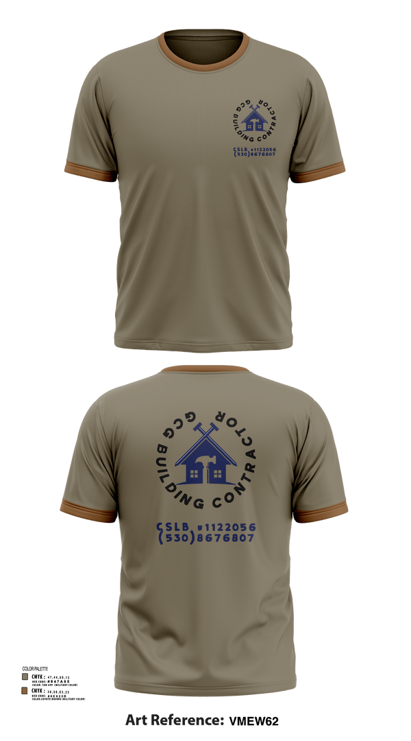 Short Sleeve Performance Shirt, GCG BUILDING CONTRACTOR, , Teamtime, Team time, sublimation, custom sports apparel, team uniforms, spirit wear, spiritwear, sports uniforms, custom shirts, team store, custom team store, fundraiser sports, apparel fundraiser