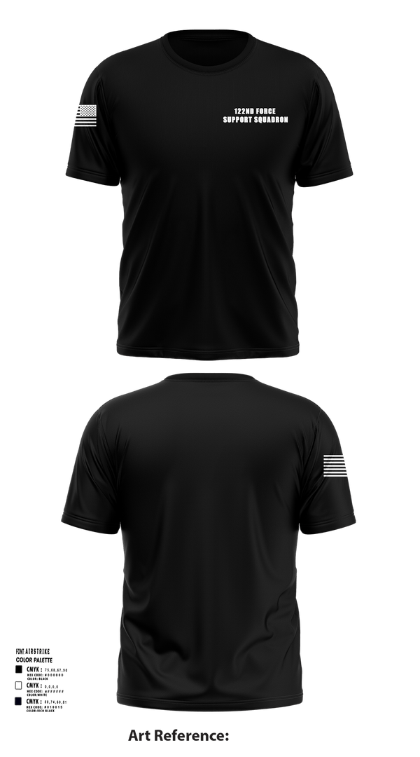 Short Sleeve Performance Shirt, 122nd Force Support Squadron, Air Force, Teamtime, Team time, sublimation, custom sports apparel, team uniforms, spirit wear, spiritwear, sports uniforms, custom shirts, team store, custom team store, fundraiser sports, apparel fundraiser