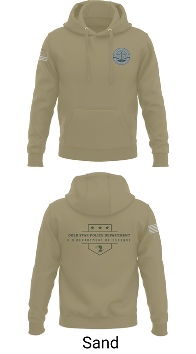 GOLD STAR POLICE DEPARTMENT 55137313 Hoodie - 93