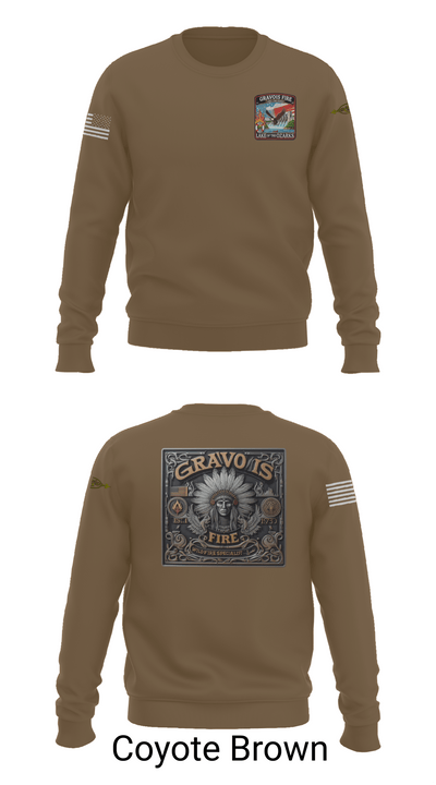 Gravois Fire Special Operations 80045989 Crew Neck Sweatshirt - 5