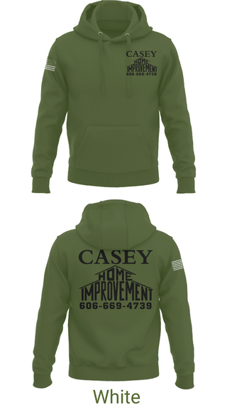 Hoodie, Casey home improvement, , Teamtime, Team time, sublimation, custom sports apparel, team uniforms, spirit wear, spiritwear, sports uniforms, custom shirts, team store, custom team store, fundraiser sports, apparel fundraiser
