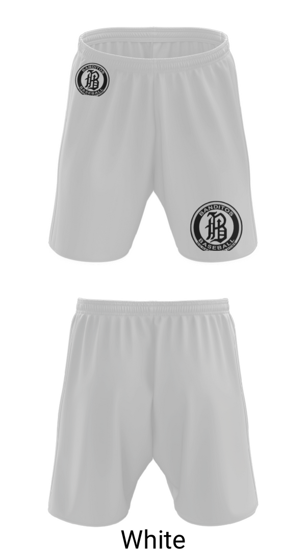 Athletic Shorts With Pockets, BANDITOS, Baseball, Teamtime, Team time, sublimation, custom sports apparel, team uniforms, spirit wear, spiritwear, sports uniforms, custom shirts, team store, custom team store, fundraiser sports, apparel fundraiser
