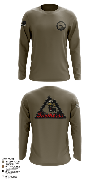 Long Sleeve Performance Polo, Bco 1-189th, Army, Teamtime, Team time, sublimation, custom sports apparel, team uniforms, spirit wear, spiritwear, sports uniforms, custom shirts, team store, custom team store, fundraiser sports, apparel fundraiser