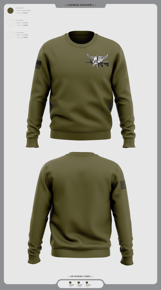 Crew Neck Sweatshirt, San Antonio SRT, Police, Teamtime, Team time, sublimation, custom sports apparel, team uniforms, spirit wear, spiritwear, sports uniforms, custom shirts, team store, custom team store, fundraiser sports, apparel fundraiser