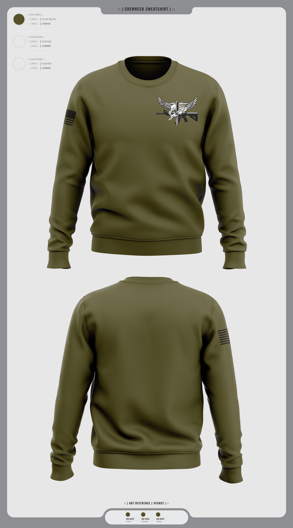 Crew Neck Sweatshirt, San Antonio SRT, Police, Teamtime, Team time, sublimation, custom sports apparel, team uniforms, spirit wear, spiritwear, sports uniforms, custom shirts, team store, custom team store, fundraiser sports, apparel fundraiser