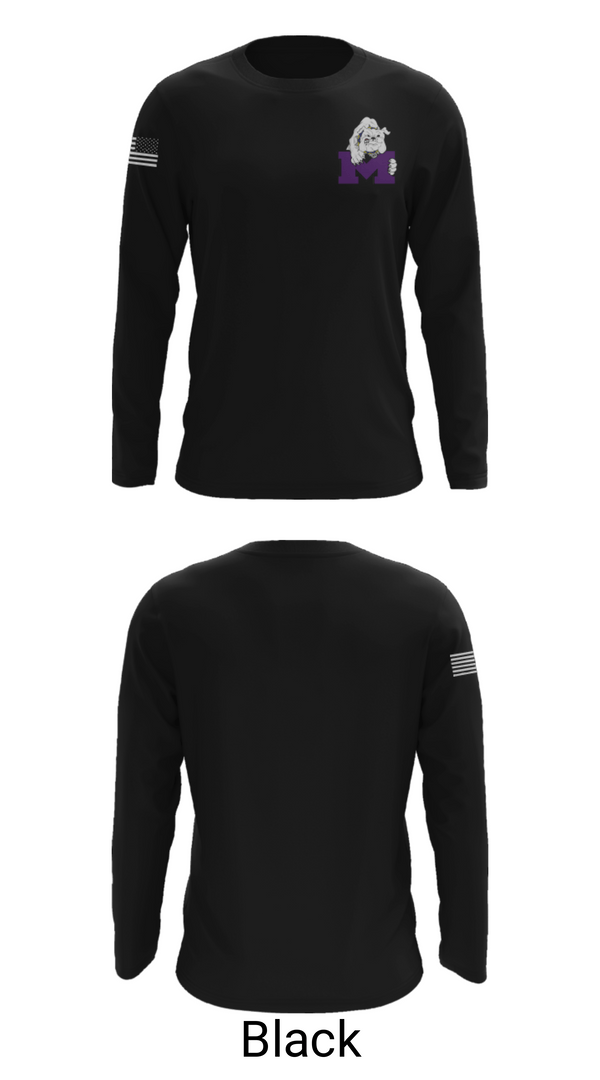 Long Sleeve Performance Shirt, Midland Freshman High School Cross Country, Cross Country, Teamtime, Team time, sublimation, custom sports apparel, team uniforms, spirit wear, spiritwear, sports uniforms, custom shirts, team store, custom team store, fundraiser sports, apparel fundraiser