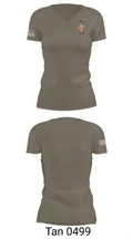 1 SOS 89040666 Women's Short Sleeve V-neck Shirt - 68
