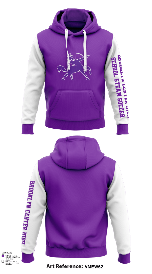Hoodie, Brooklyn Center High School Steam Soccer, Men's Soccer, Teamtime, Team time, sublimation, custom sports apparel, team uniforms, spirit wear, spiritwear, sports uniforms, custom shirts, team store, custom team store, fundraiser sports, apparel fundraiser