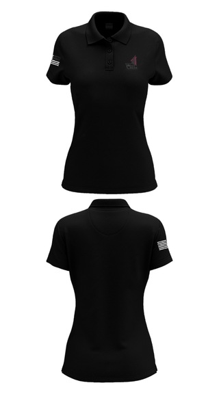 Womens Short Sleeve Performance Polo, West Creek High School Cross Country, Cross Country, Teamtime, Team time, sublimation, custom sports apparel, team uniforms, spirit wear, spiritwear, sports uniforms, custom shirts, team store, custom team store, fundraiser sports, apparel fundraiser