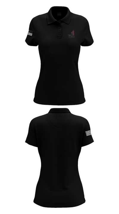 West Creek High School Cross Country 66177699 Women's Short Sleeve Performance Polo  - 16