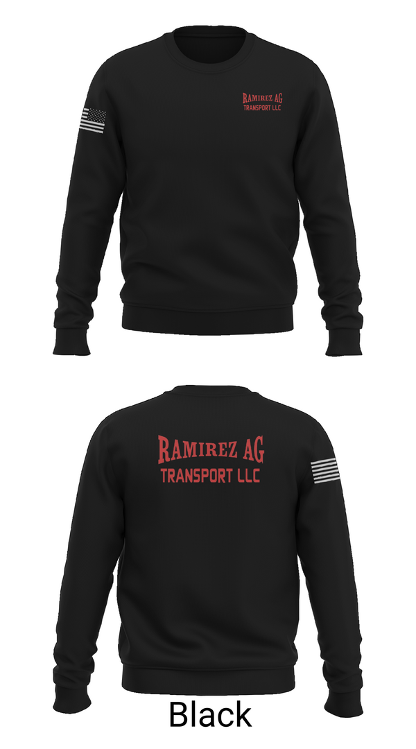 Crew Neck Sweatshirt, Ramirez Ag Transport llc, , Teamtime, Team time, sublimation, custom sports apparel, team uniforms, spirit wear, spiritwear, sports uniforms, custom shirts, team store, custom team store, fundraiser sports, apparel fundraiser