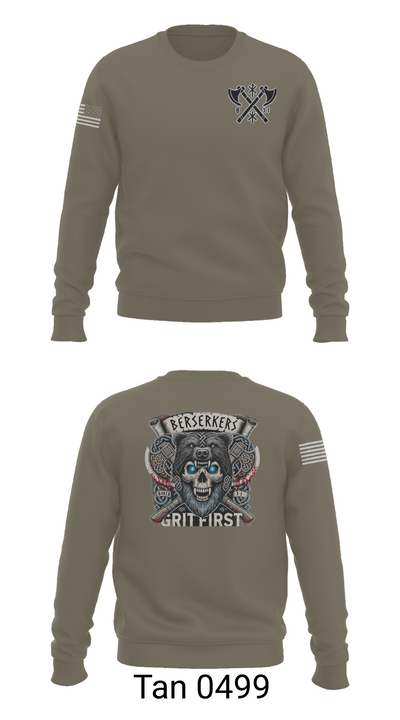 Baker 3-509th 3rd Plt 1st squad 60073036 Crew Neck Sweatshirt - 65