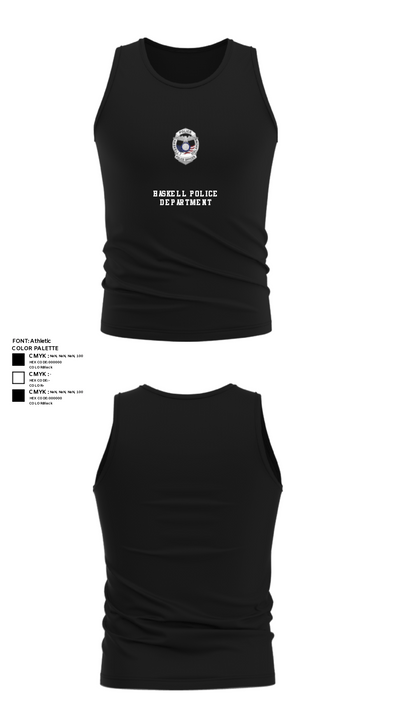 Haskell Police Department 21588241 Tank Top - 37