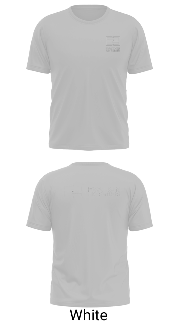 Short Sleeve Performance Shirt, EVAIDEN EXTERIORS, LLC, , Teamtime, Team time, sublimation, custom sports apparel, team uniforms, spirit wear, spiritwear, sports uniforms, custom shirts, team store, custom team store, fundraiser sports, apparel fundraiser