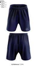 Henry F Moss Middle School Cheer 7750039 Athletic Shorts With Pockets - 1