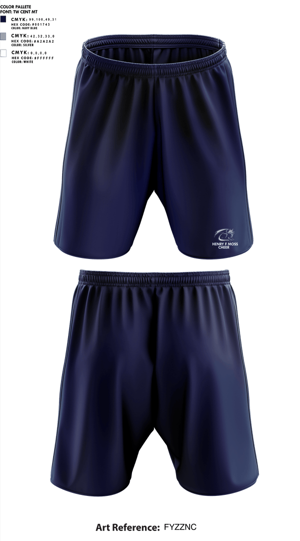 Athletic Shorts With Pockets, Henry F Moss Middle School Cheer, Cheer, Teamtime, Team time, sublimation, custom sports apparel, team uniforms, spirit wear, spiritwear, sports uniforms, custom shirts, team store, custom team store, fundraiser sports, apparel fundraiser