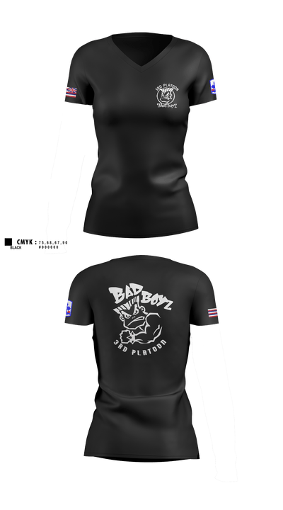 Ewok dismount3rd PLT Bad BoysBad boyz3rd PLT Bad BoysBad Boiiz3rd PLT Bad BoysPT Bad Boiiz 64185456 Women's Short Sleeve V-neck Shirt - 5