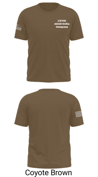 Short Sleeve Performance Shirt, 1/57th ADAR Delta Company, Army, Teamtime, Team time, sublimation, custom sports apparel, team uniforms, spirit wear, spiritwear, sports uniforms, custom shirts, team store, custom team store, fundraiser sports, apparel fundraiser